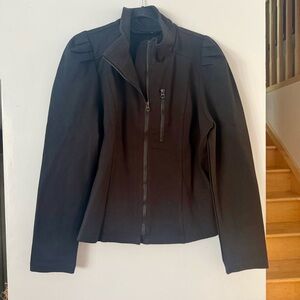 Chic Black Women's Blazer Coat